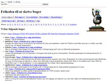 Tablet Screenshot of linuxbog.dk